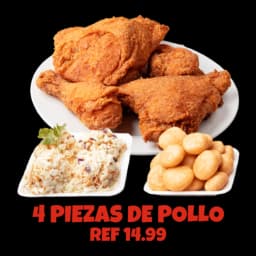 4 PIEZAS DE POLLO